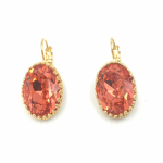 Ohrhänger Oval Crown Gold Produkt-Bild