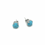 Ohrstecker Chaton 8mm Silber Produkt-Bild