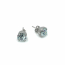 Ohrstecker Chaton 8mm Silber Produkt-Bild
